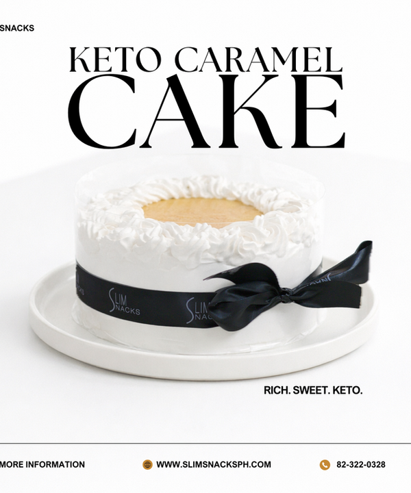 Keto Caramel Cream Cake
