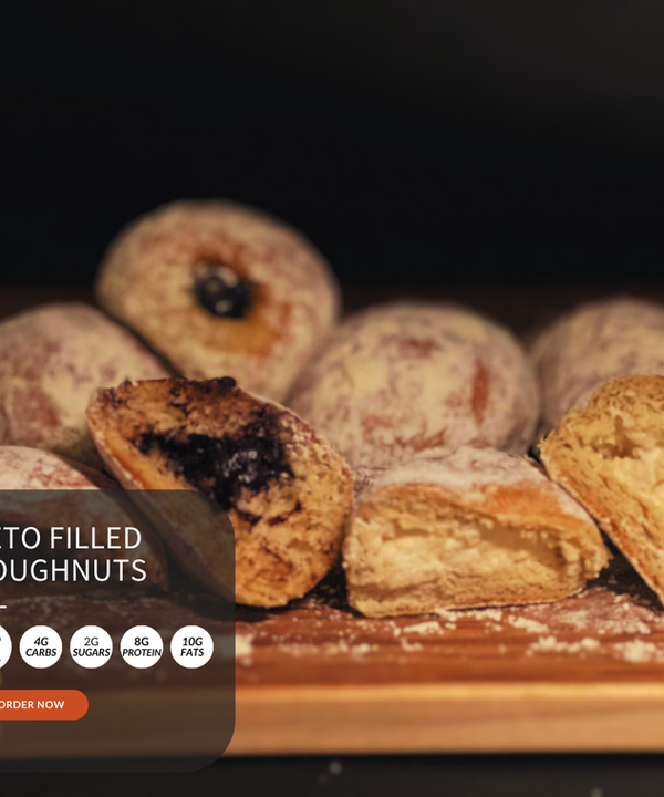 ๐ฉ Indulge in Pure Bliss with our Filled Keto Doughnuts! ๐ฉ