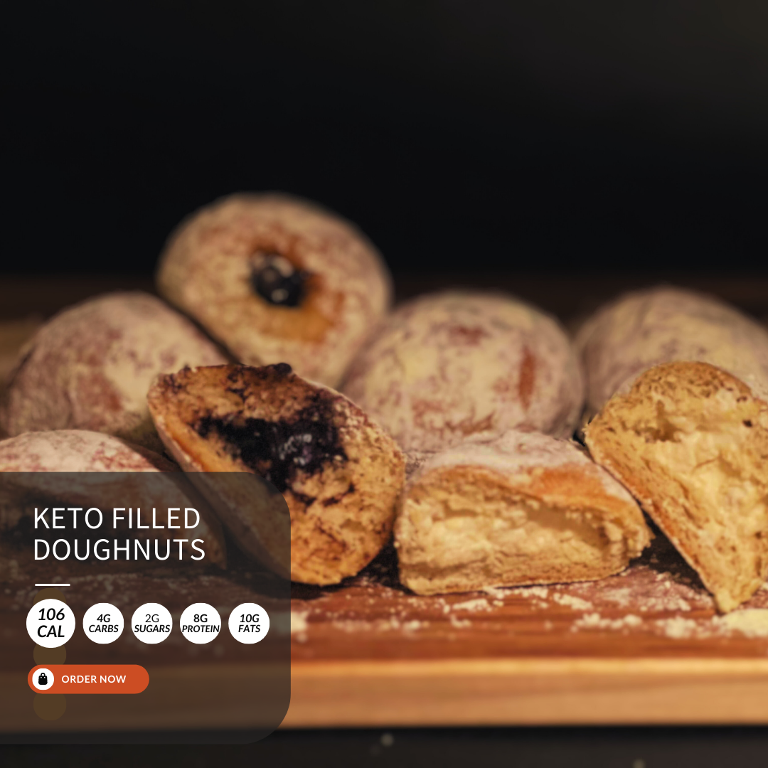 Filled Keto Doughnuts